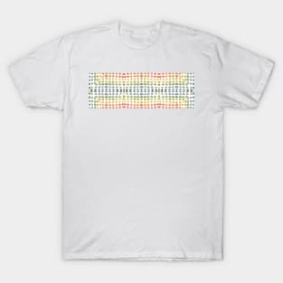 Rainbow Paint Blobs T-Shirt